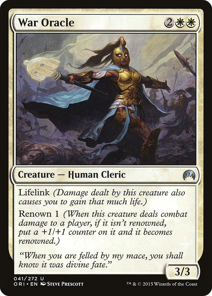 War Oracle [Magic Origins]