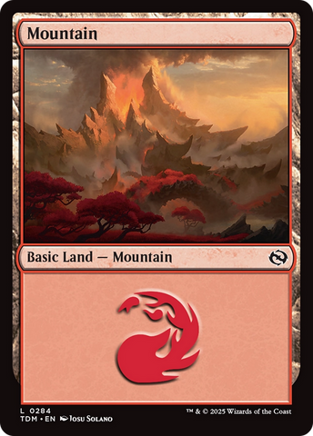 Mountain (TDM-284) - Tarkir: Dragonstorm