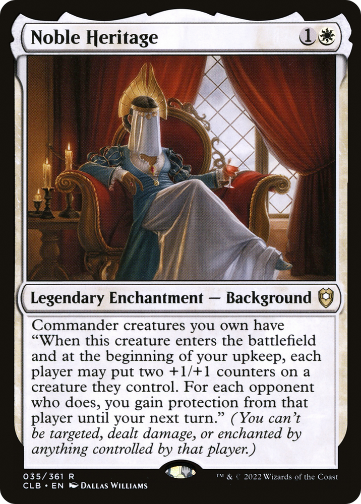 Noble Heritage [Commander Legends: Battle for Baldur's Gate]