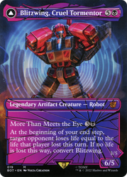 Blitzwing, Cruel Tormentor // Blitzwing, Adaptive Assailant (Shattered Glass) [Transformers]