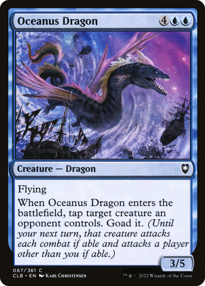 Oceanus Dragon [Commander Legends: Battle for Baldur's Gate]