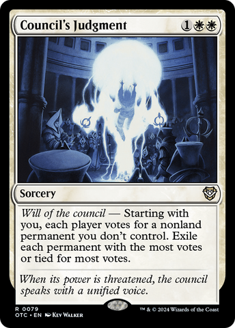 Council's Judgment [Outlaws of Thunder Junction Commander]