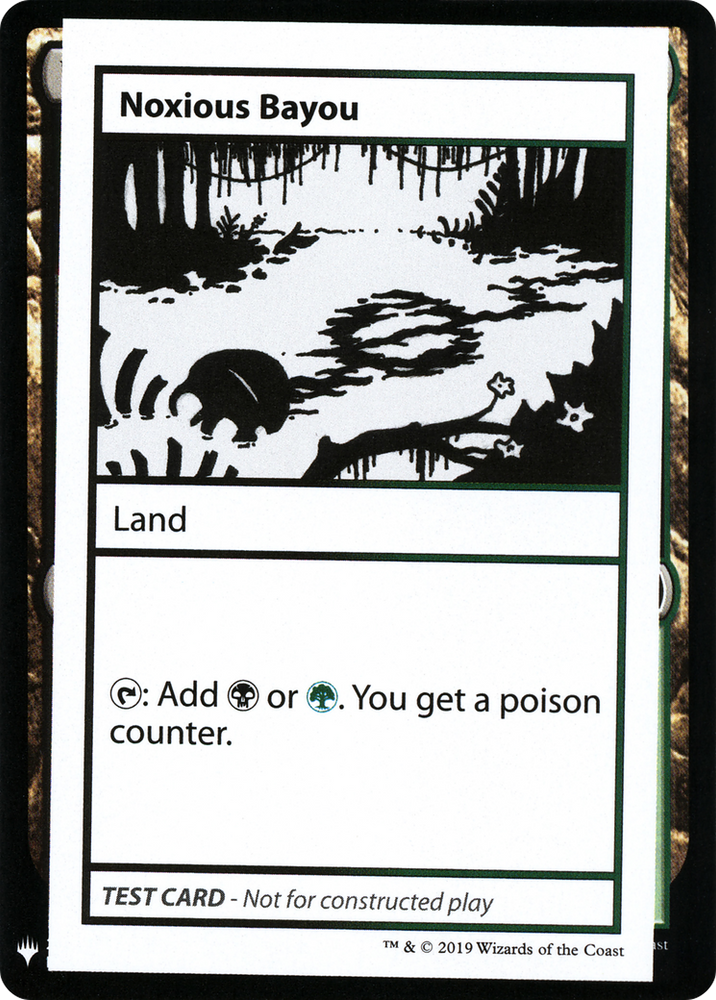 Noxious Bayou [Mystery Booster Playtest Cards]