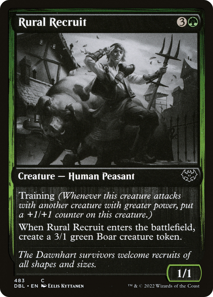 Rural Recruit [Innistrad: Double Feature]