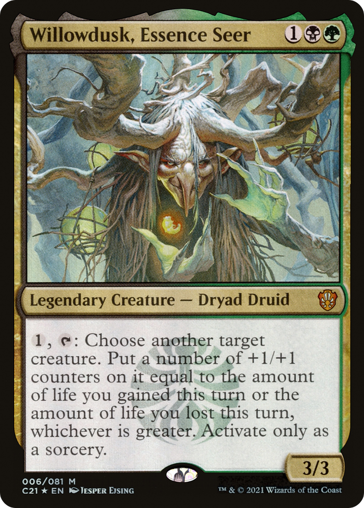 Willowdusk, Essence Seer [Commander 2021]