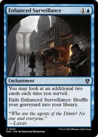 Enhanced Surveillance [Murders at Karlov Manor Commander]