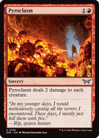 Pyroclasm [Duskmourn: House of Horror]