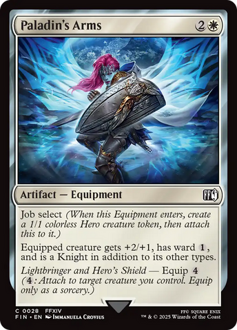 Paladin's Arms (FIN-028) - FINAL FANTASY Foil