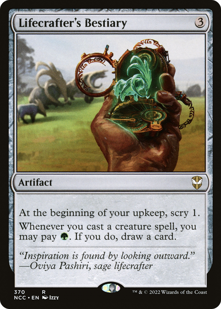 Lifecrafter's Bestiary [Streets of New Capenna Commander]