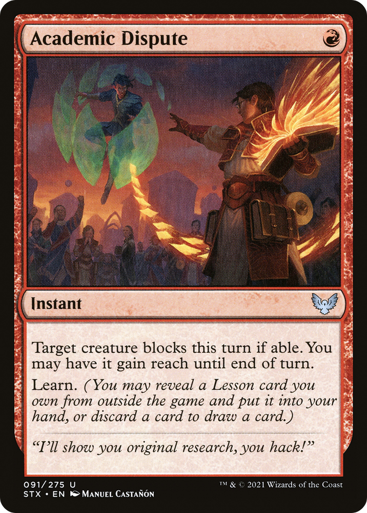 Academic Dispute [Strixhaven: School of Mages]