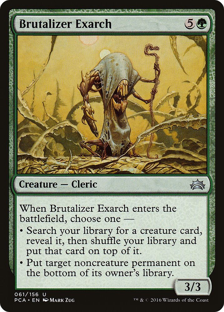 Brutalizer Exarch [Planechase Anthology]