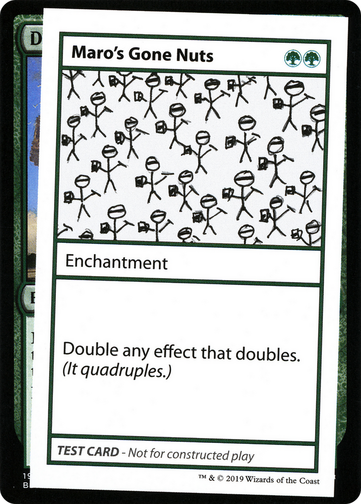 Maro's Gone Nuts (2021 Edition) [Mystery Booster Playtest Cards]
