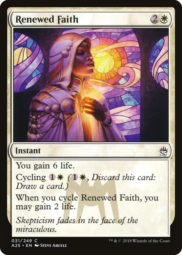 Renewed Faith [Masters 25]