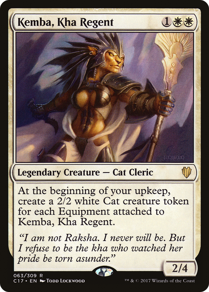 Kemba, Kha Regent [Commander 2017]