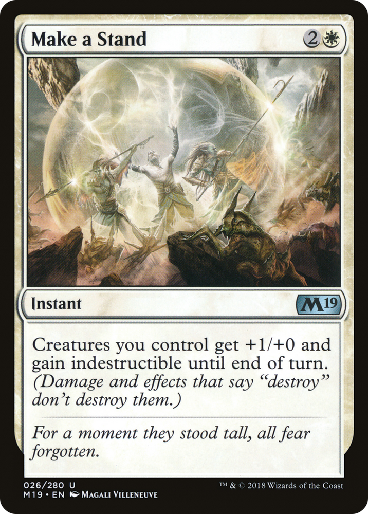 Make a Stand [Core Set 2019]