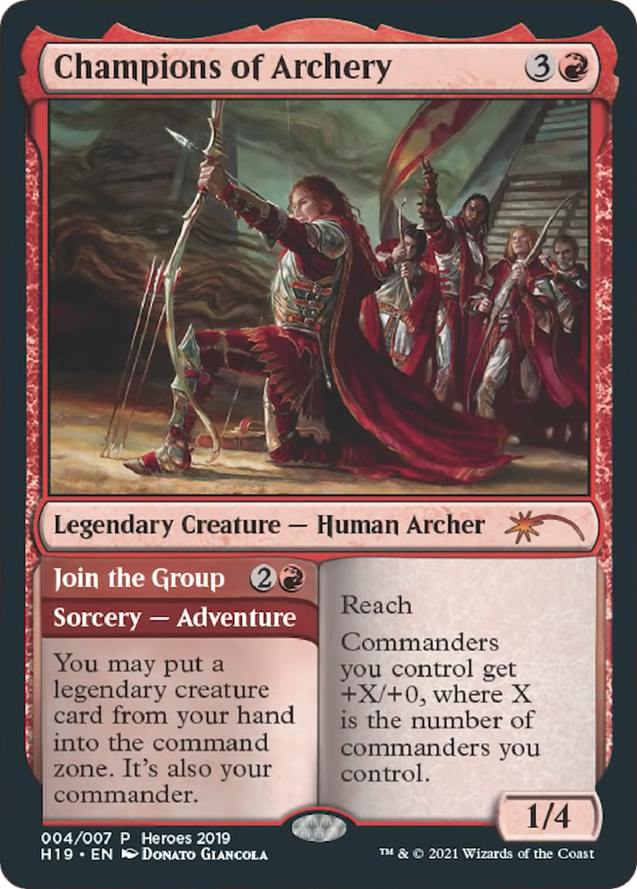 Champions of Archery // Join the Group [Heroes of the Realm 2019]