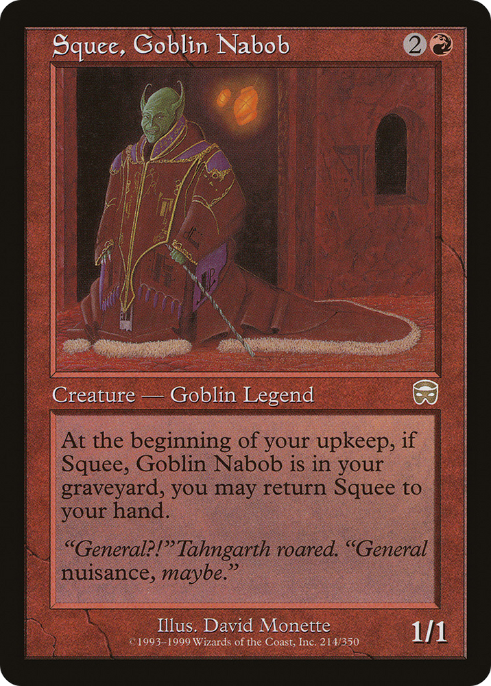 Squee, Goblin Nabob [Mercadian Masques]