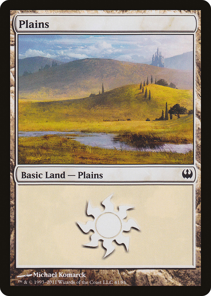 Plains (41) [Duel Decks: Knights vs. Dragons]