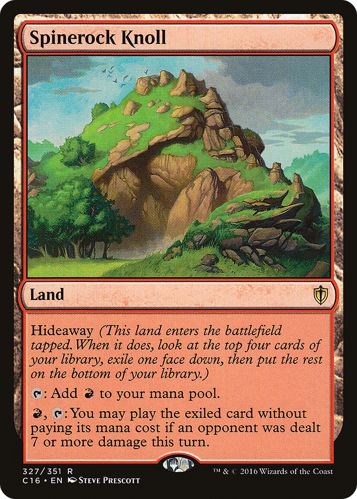 Spinerock Knoll [Commander 2016]