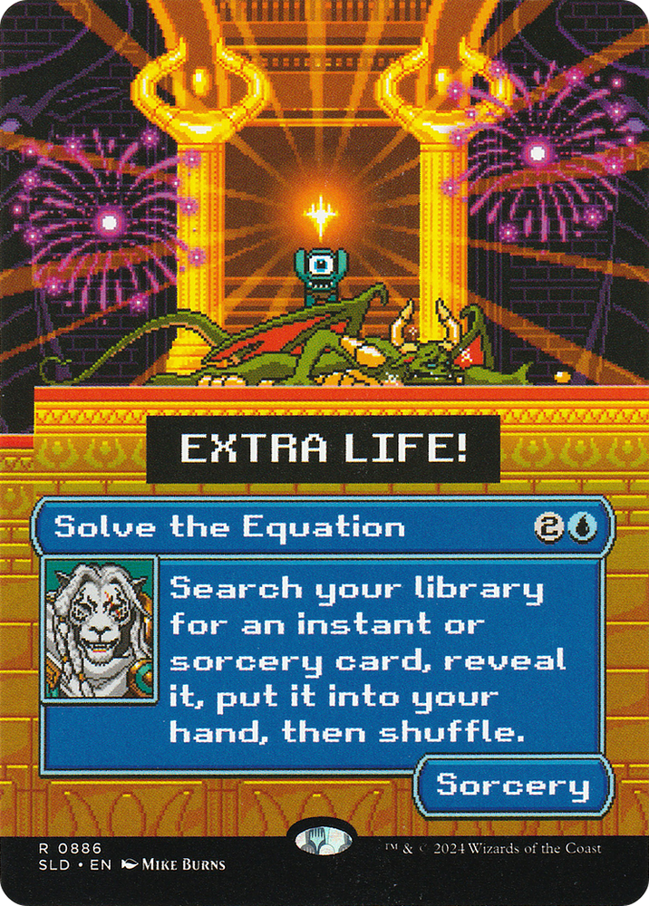 Solve the Equation (0886) (Rainbow Foil) [Secret Lair Drop Series]
