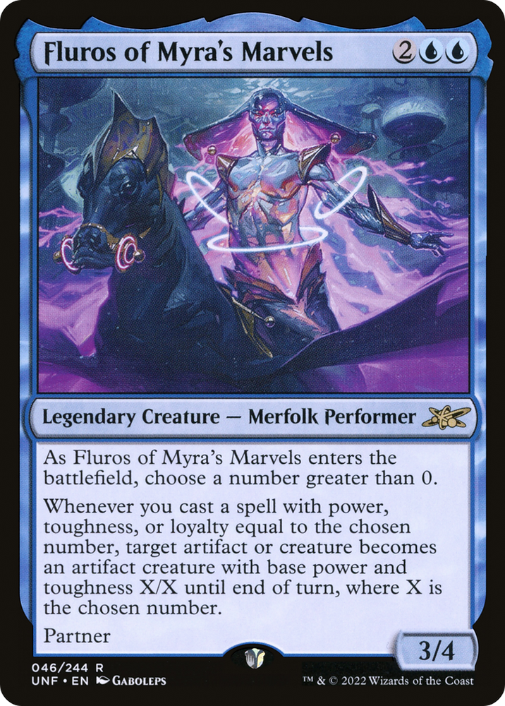 Fluros of Myra's Marvels [Unfinity]