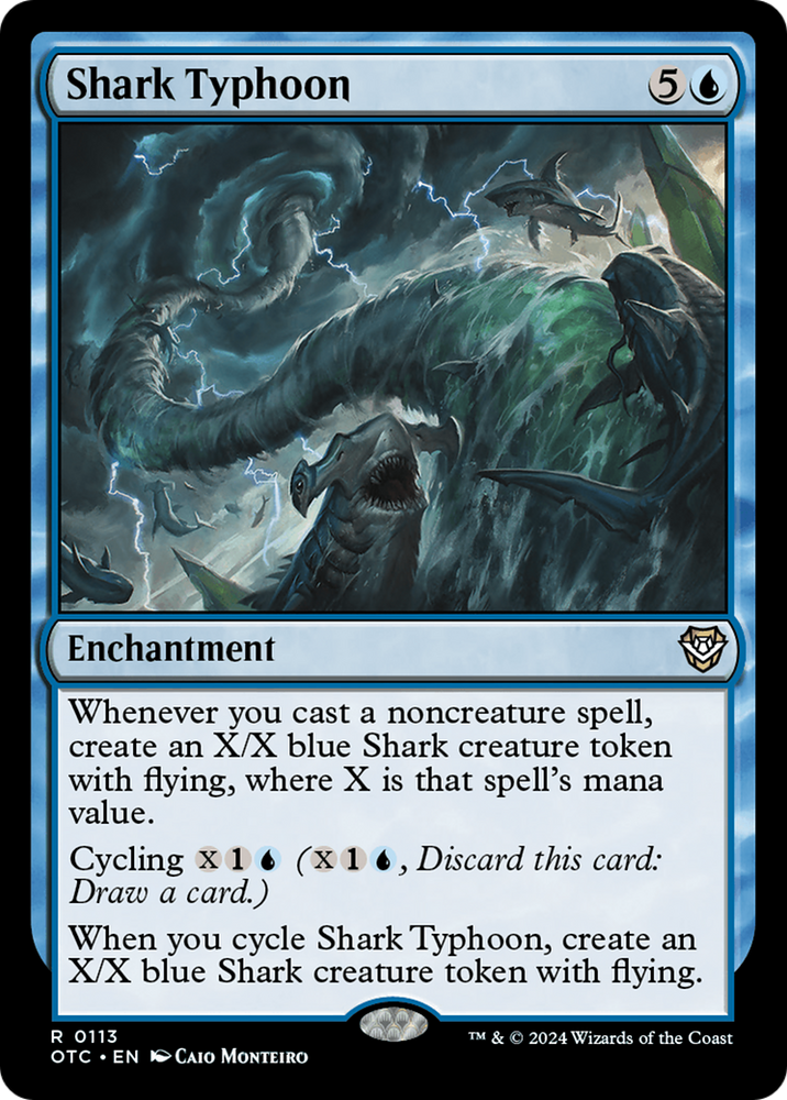 Shark Typhoon [Outlaws of Thunder Junction Commander]