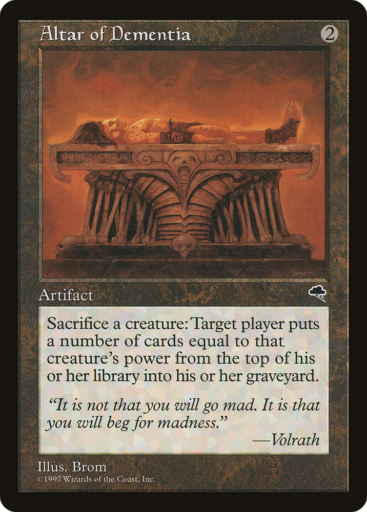 Altar of Dementia [Tempest]