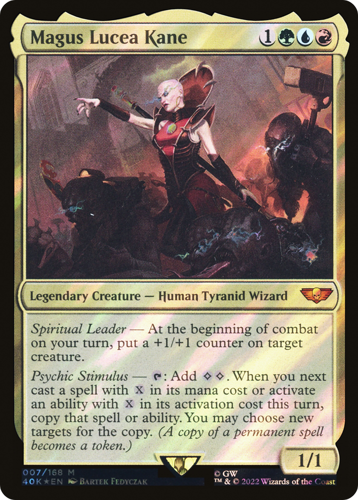 Magus Lucea Kane (Surge Foil) [Warhammer 40,000]