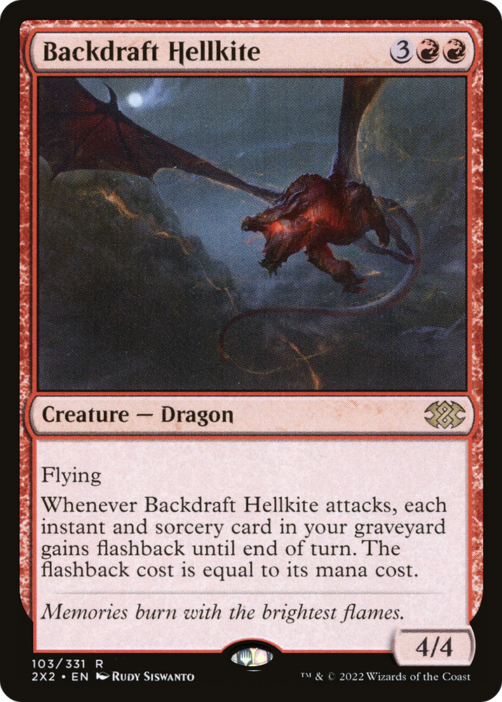 Backdraft Hellkite [Double Masters 2022]