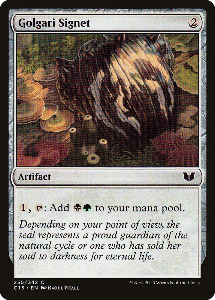 Golgari Signet [Commander 2015]
