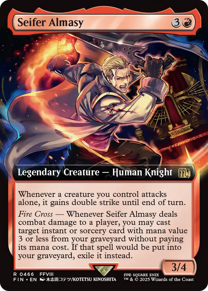 Seifer Almasy (FIN-466) - FINAL FANTASY: (Extended Art)