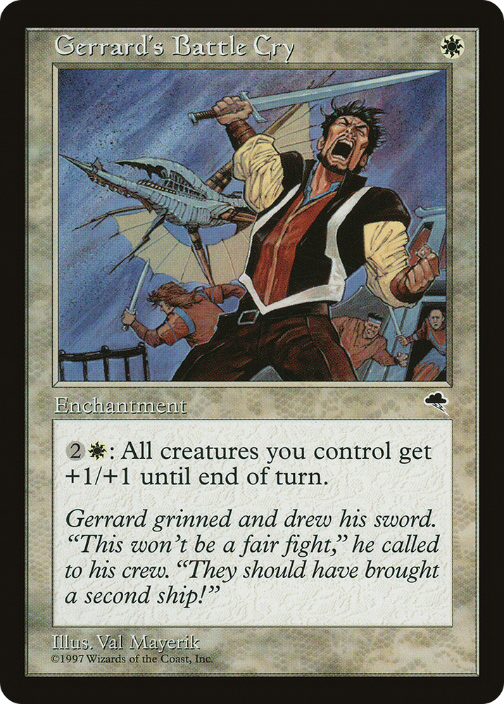Gerrard's Battle Cry [Tempest]