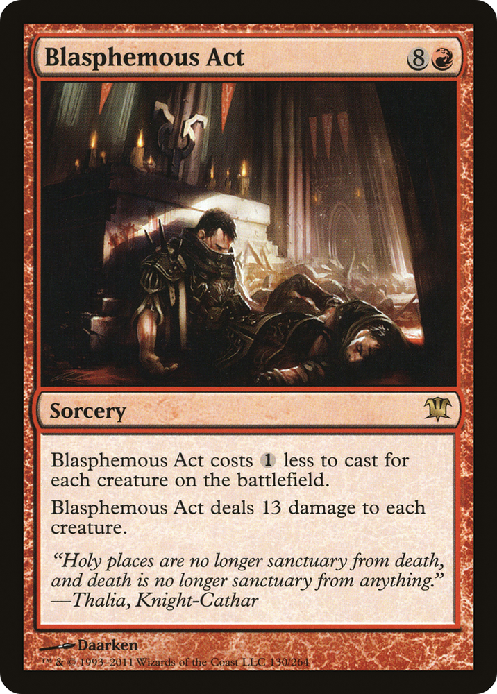 Blasphemous Act [Innistrad]