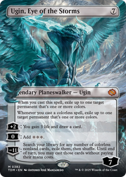 Ugin, Eye of the Storms // Ugin, Eye of the Storms (TDM-382) - Tarkir: Dragonstorm (Borderless)