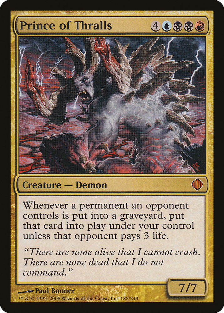 Prince of Thralls [Shards of Alara]