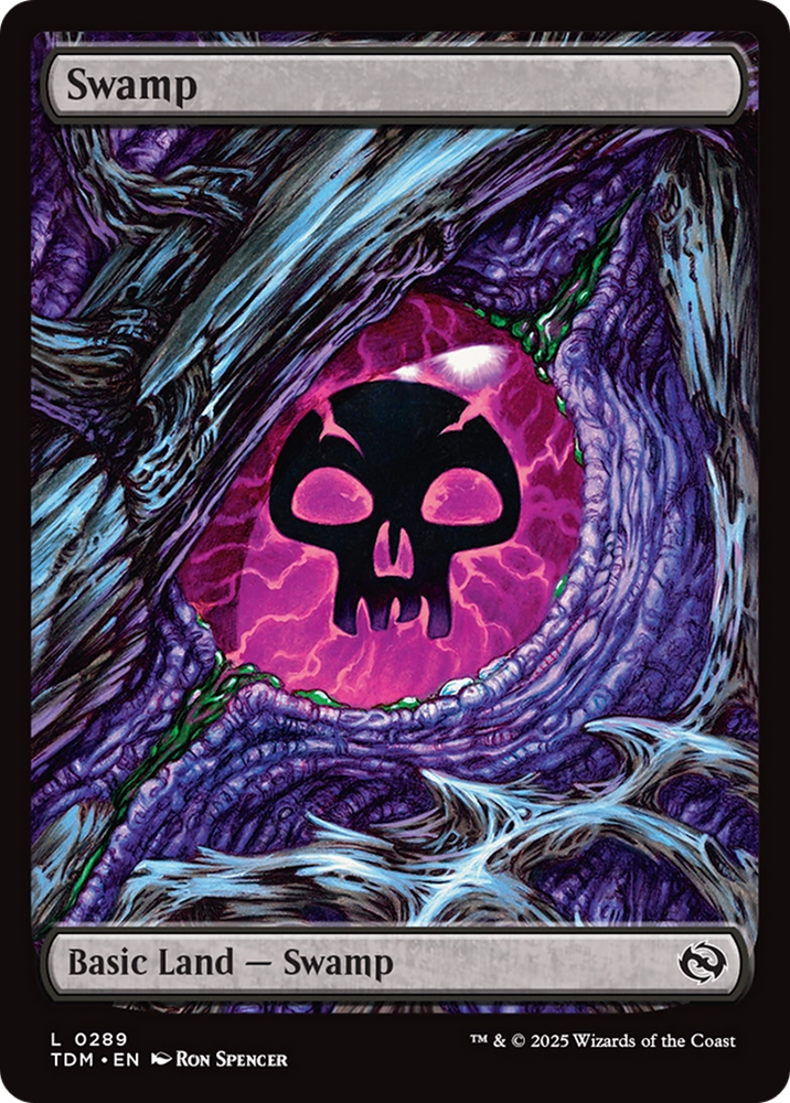 Swamp (TDM-289) - Tarkir: Dragonstorm Foil