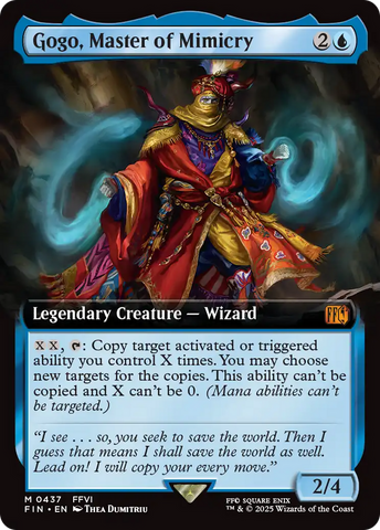Gogo, Master of Mimicry (FIN-437) - FINAL FANTASY: (Extended Art) Foil