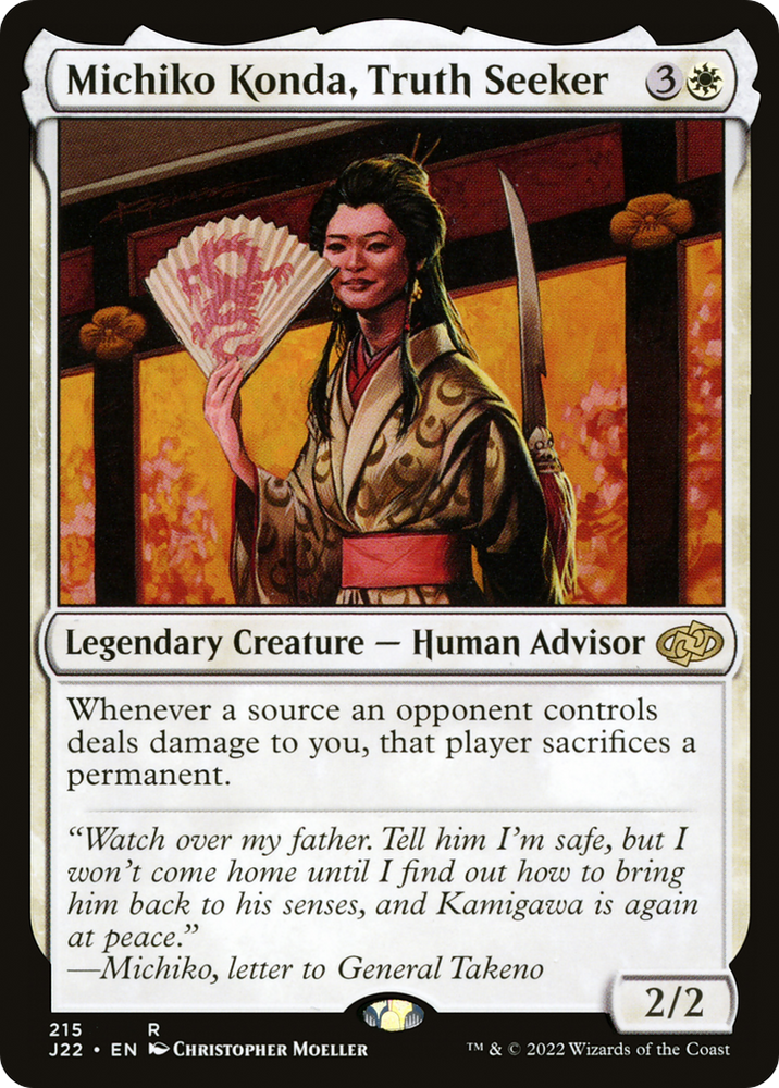 Michiko Konda, Truth Seeker [Jumpstart 2022]