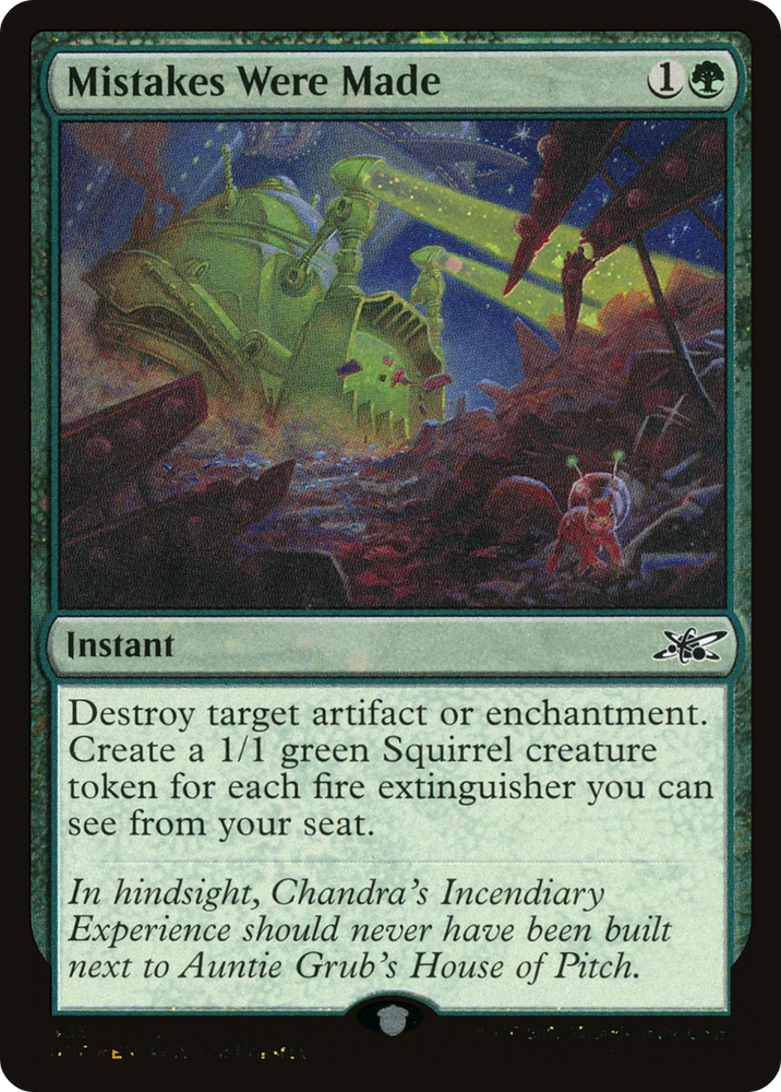 Mistakes Were Made (Galaxy Foil) [Unfinity]