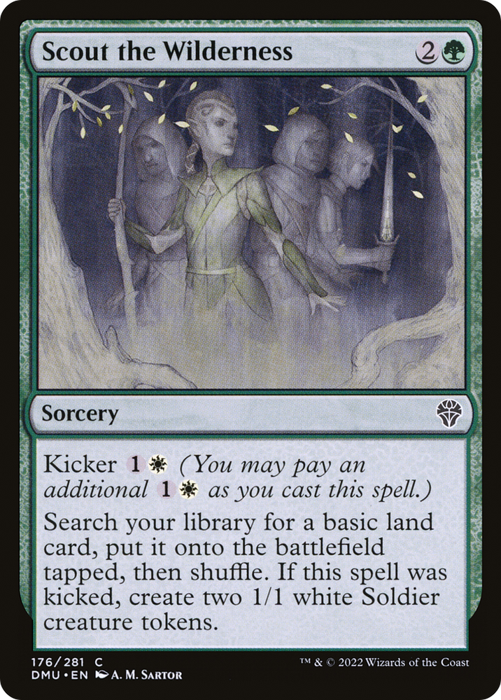 Scout the Wilderness [Dominaria United]