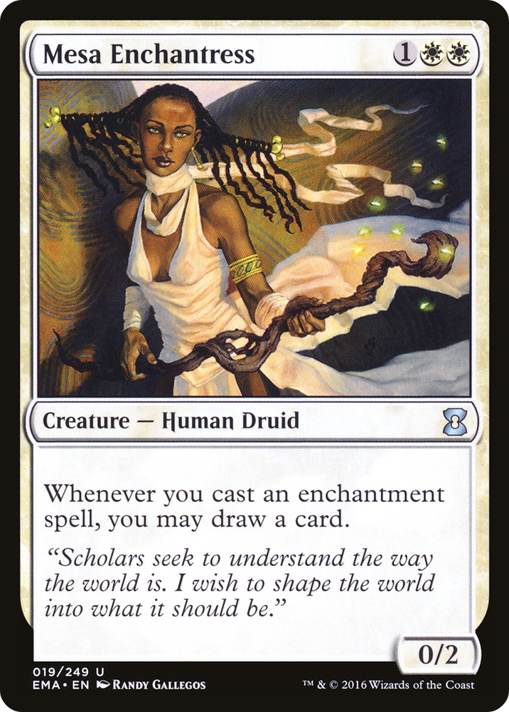 Mesa Enchantress [Eternal Masters]