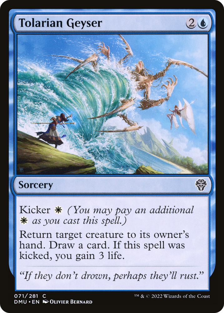 Tolarian Geyser [Dominaria United]