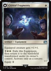 Crystal Fragments // Summon: Alexander (FIN-013) - FINAL FANTASY: (enchantment) Foil