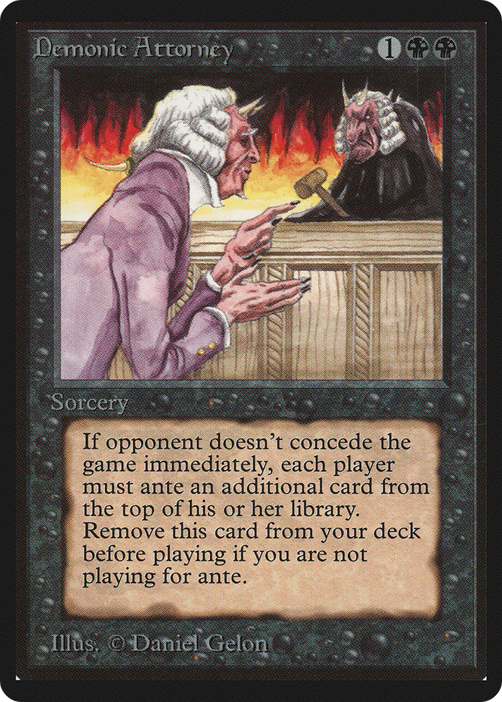 Demonic Attorney [Beta Edition]