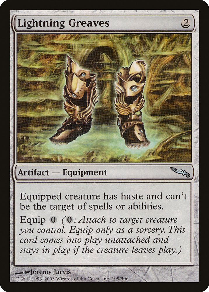 Lightning Greaves [Mirrodin]