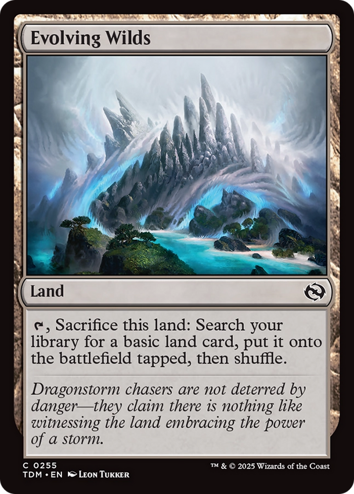 Evolving Wilds (TDM-255) - Tarkir: Dragonstorm