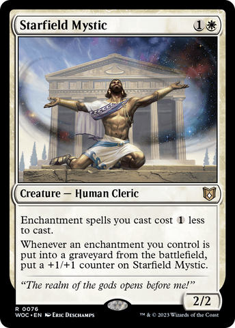 Starfield Mystic [Wilds of Eldraine Commander]