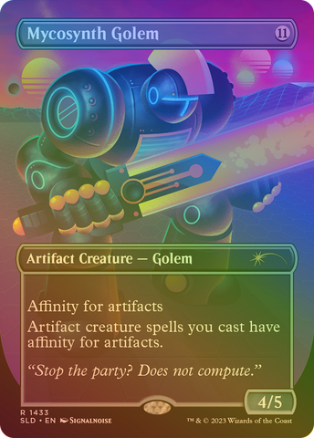 Mycosynth Golem (Rainbow Foil) [Secret Lair Drop Series]