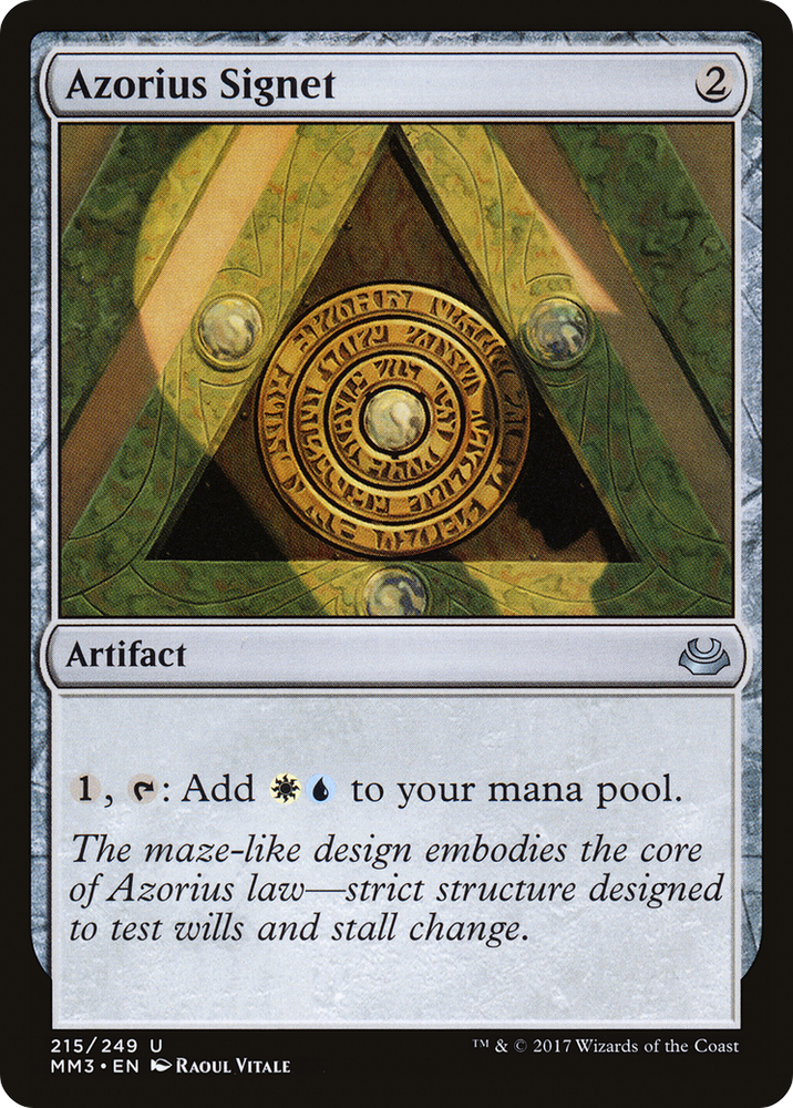Azorius Signet [Modern Masters 2017]