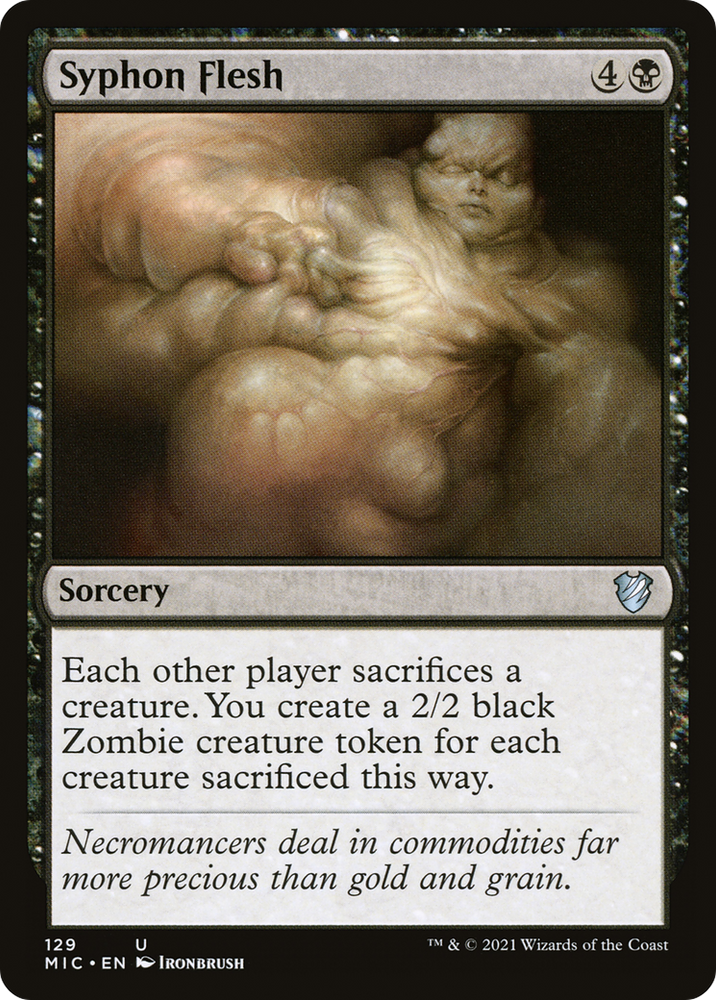 Syphon Flesh [Innistrad: Midnight Hunt Commander]
